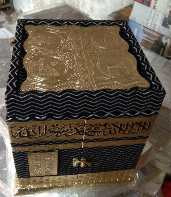 Cardboard Wooden Quran kaba box, For Gift, Size/Dimension: 10x10