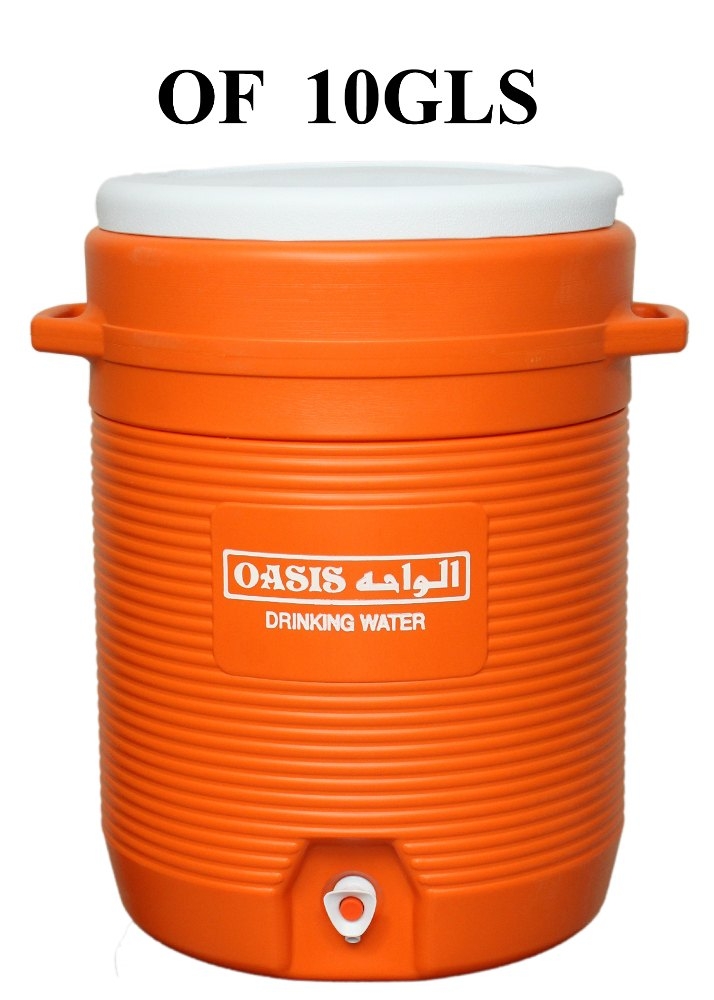 Plastic Oasis Flasks Drinking Water, Capacity: 40 Lt