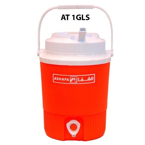 Orange 4 LTR Ashafa Thermos For Drinking Water And Beverages