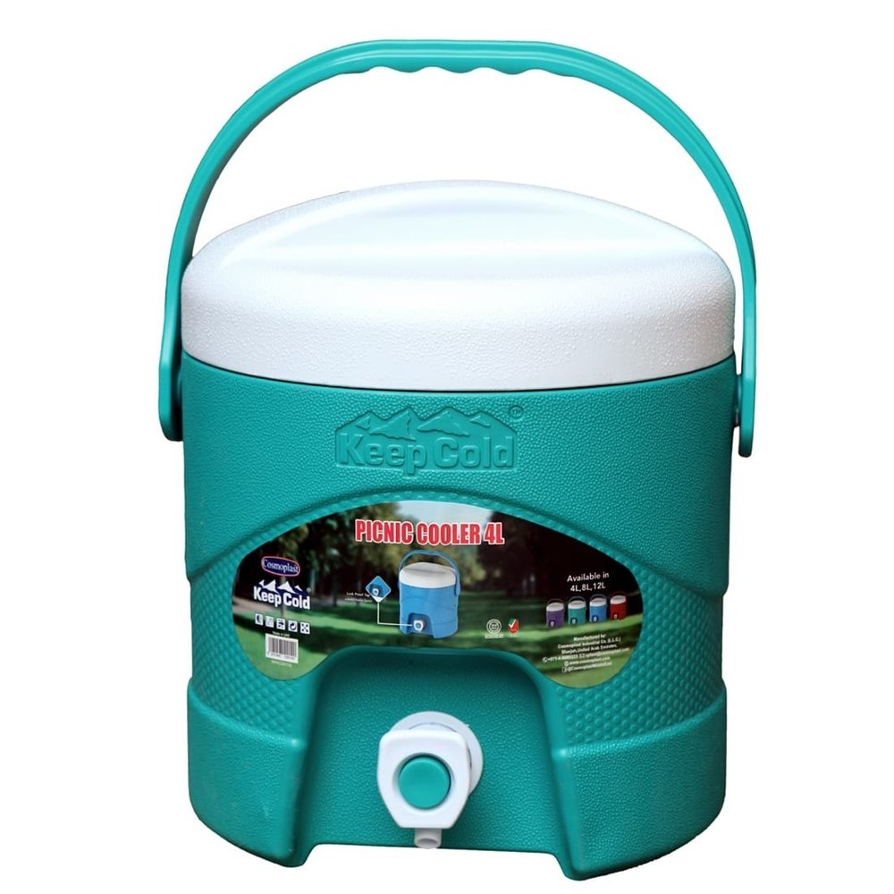 Plastic Cosmoplast Water Picnic Cooler Uae, Size: 4-8-12 Ltr