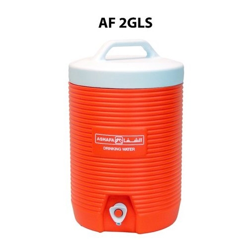 Plastic Ashafa Flask Cold Drinking Water, Capacity: 8 LTR